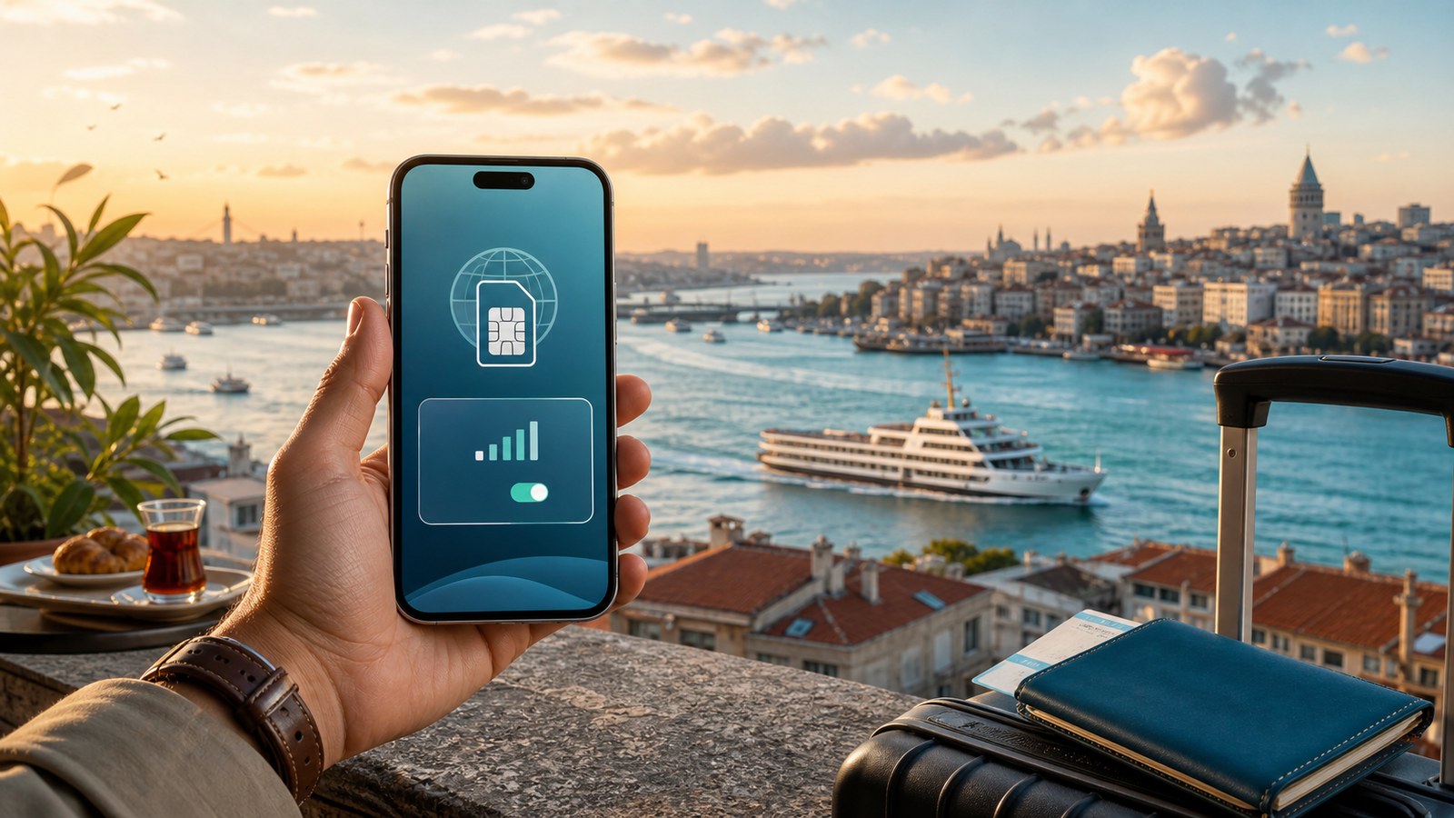 Подключение eSIM Airalo для поездки в Турцию в 2026 году