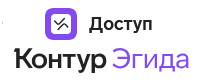 Логотип Kontur.ru (Контур Эгида Доступ)