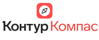 Логотип Kontur.ru (Контур Компас)