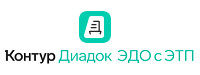 Логотип Kontur.ru (Контур ЭДО для ЭТП)
