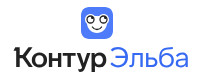 Логотип Kontur.ru (Контур Эльба)