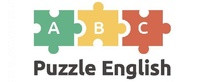 Логотип Puzzle-english.com (Пазл Инглиш)